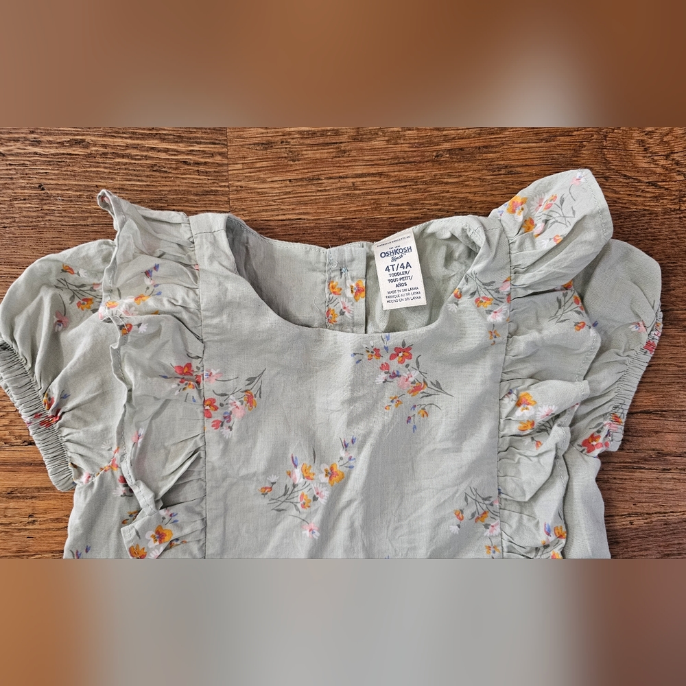 OshKosh Toddler Floral dress Size 4T